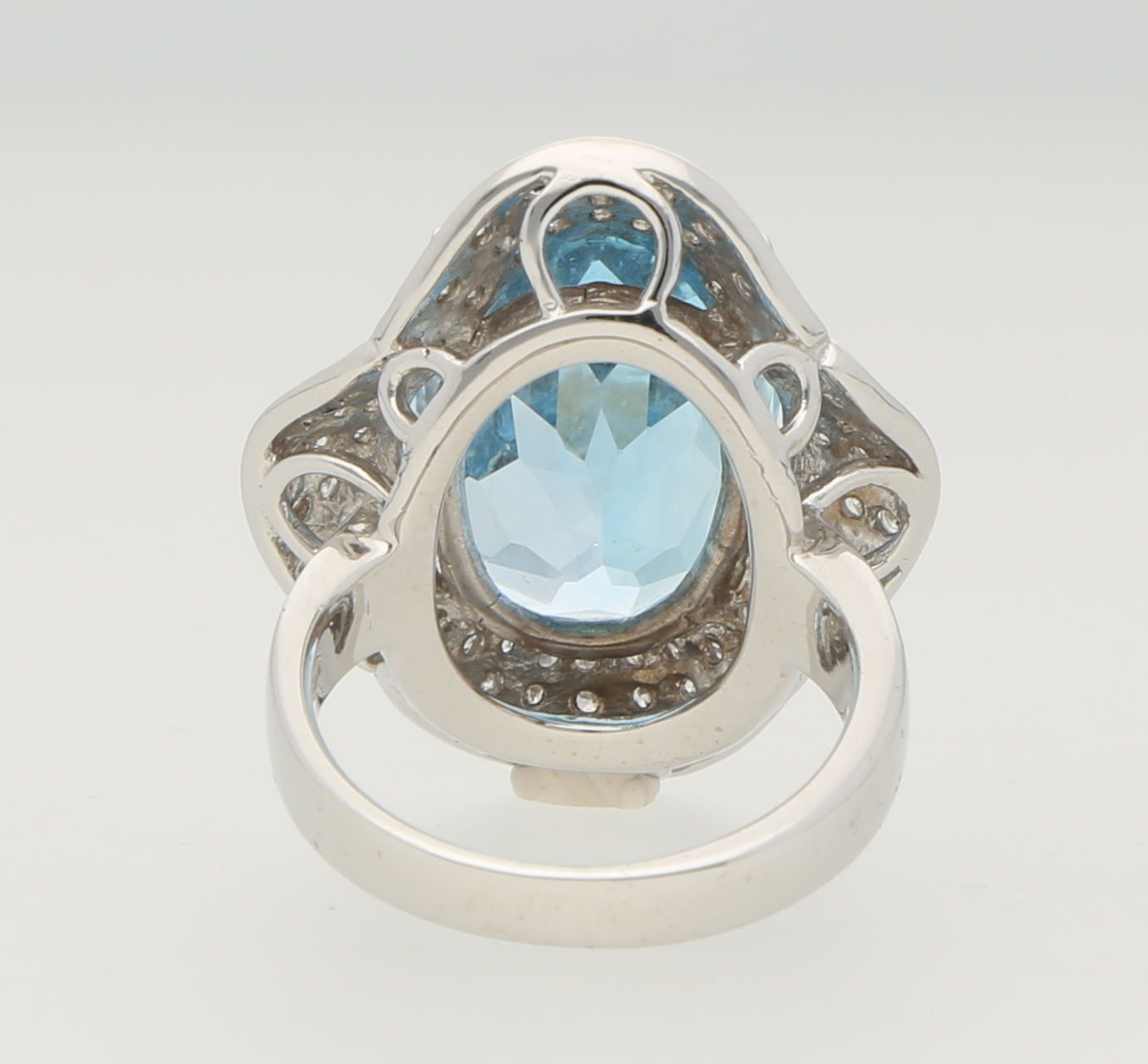 Topas-Diamant-Ring